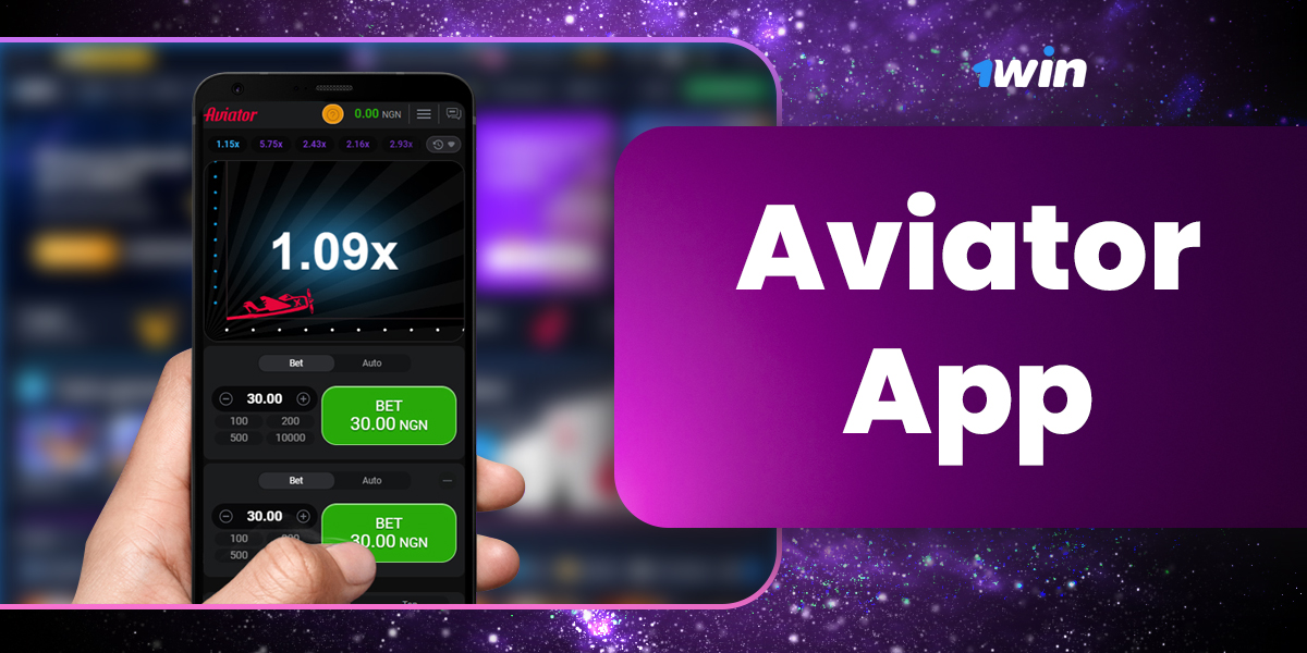 1Win Aviator mobile app for Android and iOS