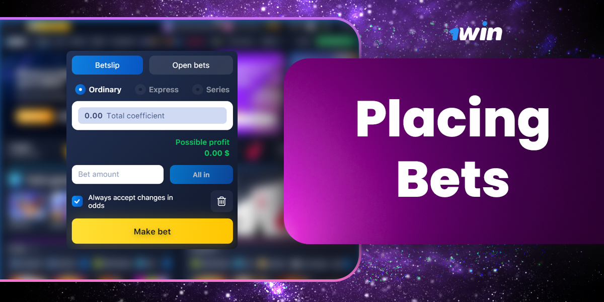 How to start betting on the 1Win platform website
